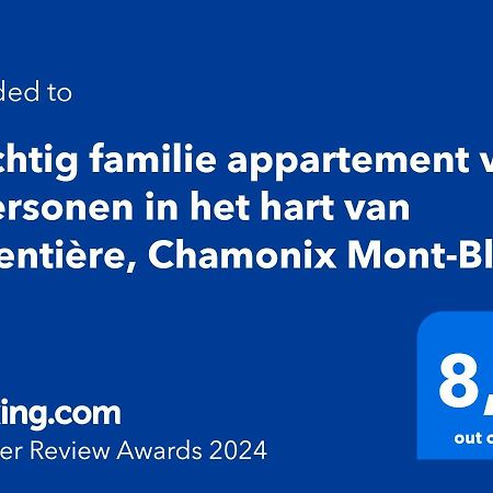 Prachtig Familie Appartement Voor 6 Personen In Het Hart Van Argentiere, Chamonix Mont-Blanc Εξωτερικό φωτογραφία